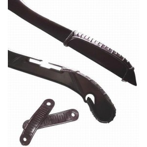 Black Rubber Non-Slip Hanger Strip